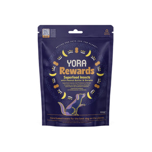 Yora - Dog Rewards Soft-Baked Insect Based Dog Treats 100g