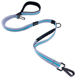 ThinkPet - Double Handle Dog Leash - Grey