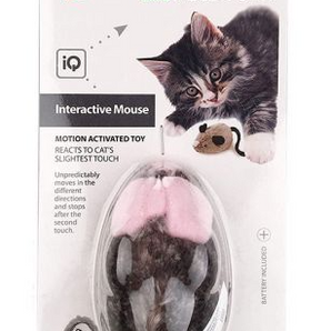 GiGwi - PET DROID Activity Mouse Cat Toy (Grey)