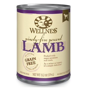 Wellness 95% Lamb & Grain Free Topper For Dogs 13.2oz