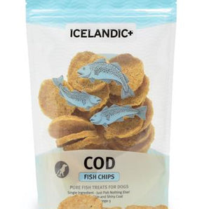 Icelandic+ Cod Fish Chips Dog Treat 2.5oz