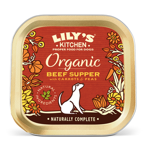 Lily's Kitchen - Wet Food For Dogs - Organic Beef Super 150g