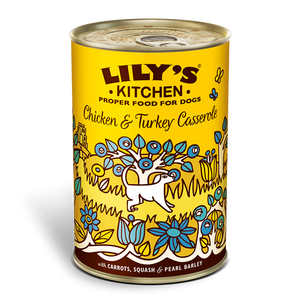 LILY'S KITCHEN Wet Food for dogs - Chicken & Turkey Casserole from Vetopia