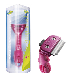 FURminator - Pink Deluxe Deshedding Tool - Small Animals