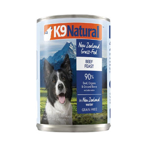 K9 Natural Canned Dog Food - Beef Feast - Vetopia