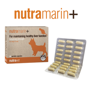 Nutramarin+ (SAMe 100mg Liver Supplement for Dogs & Cats) 60 caps