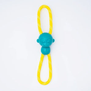 ZippyPaws - ZippyTuff Monkey RopeTugz - Teal