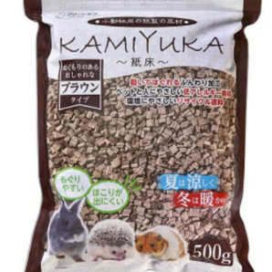 Kamiyuka Dust Free Paper Bedding 500g for Small Animals - Vetopia Online Store