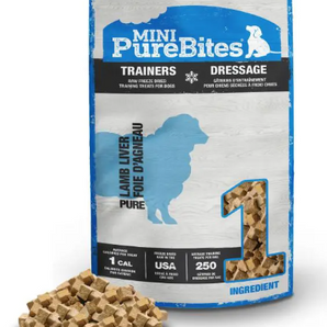 PureBites - Freeze Dried Lamb Liver Mini Training Treats 68g