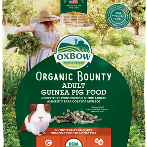 Oxbow Organic Bounty Adult Guinea Pig Food - Vetopia Online Store