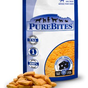 PureBites - 脫水車打芝士狗小食 57克